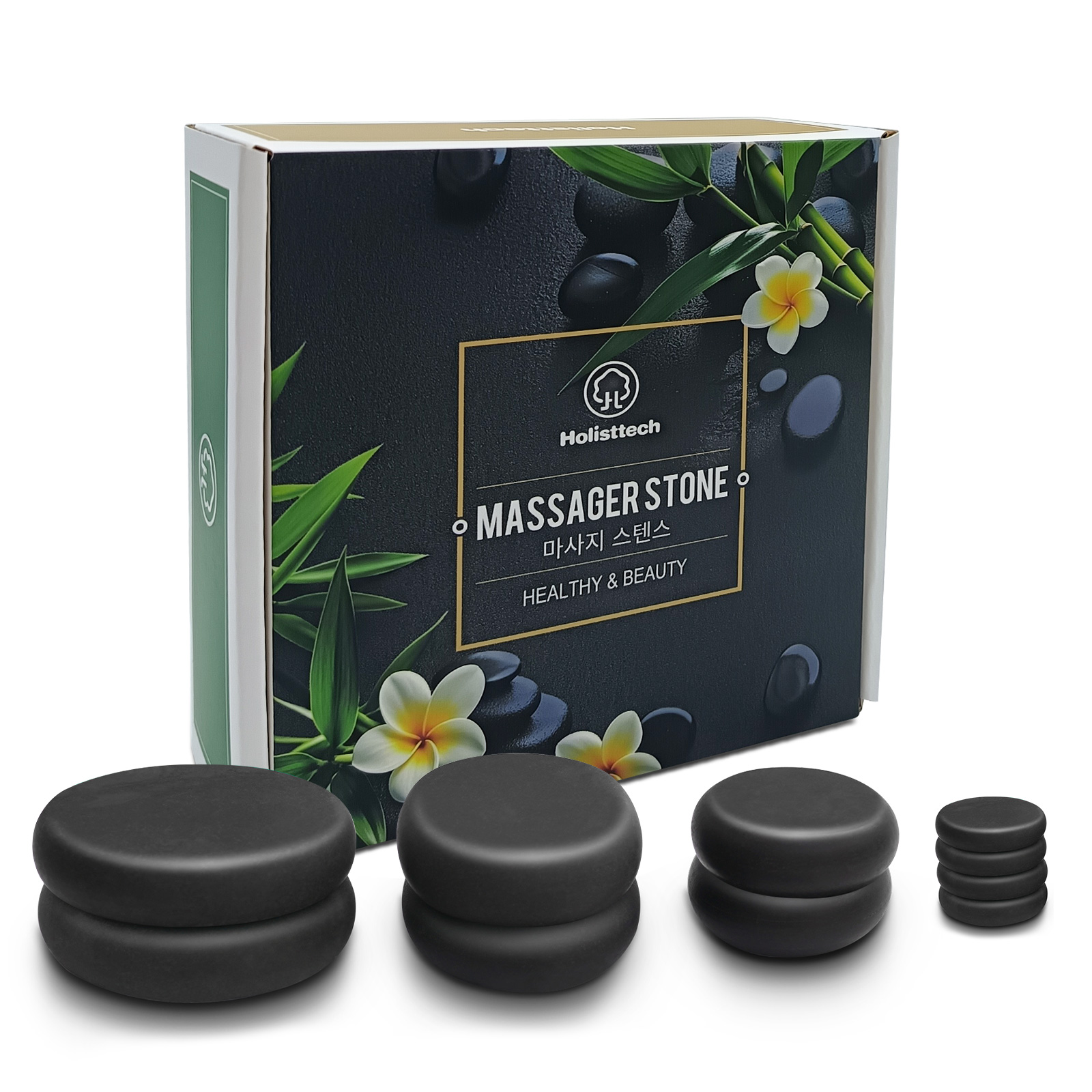 Spa Wellness Locations - Ensemble de pierres chaudes de Massage,