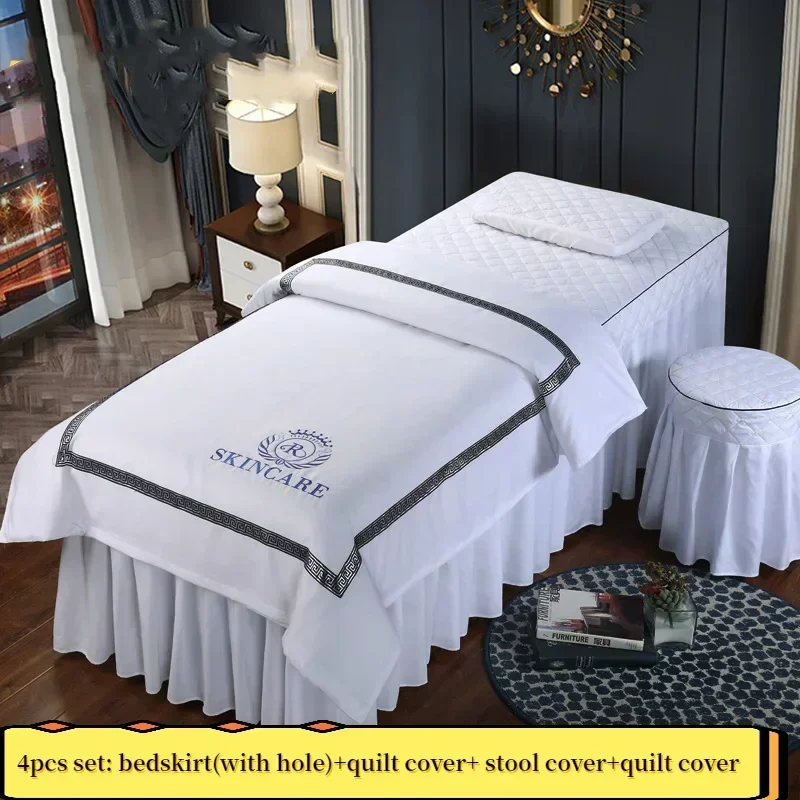 Spa Wellness Locations - Ensemble de literie 4 pièces pour