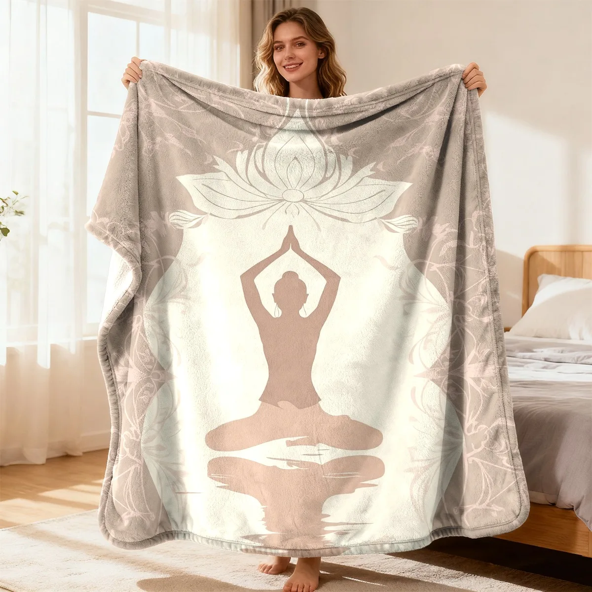 Spa Wellness Luxury - Couverture de méditation de luxe en
