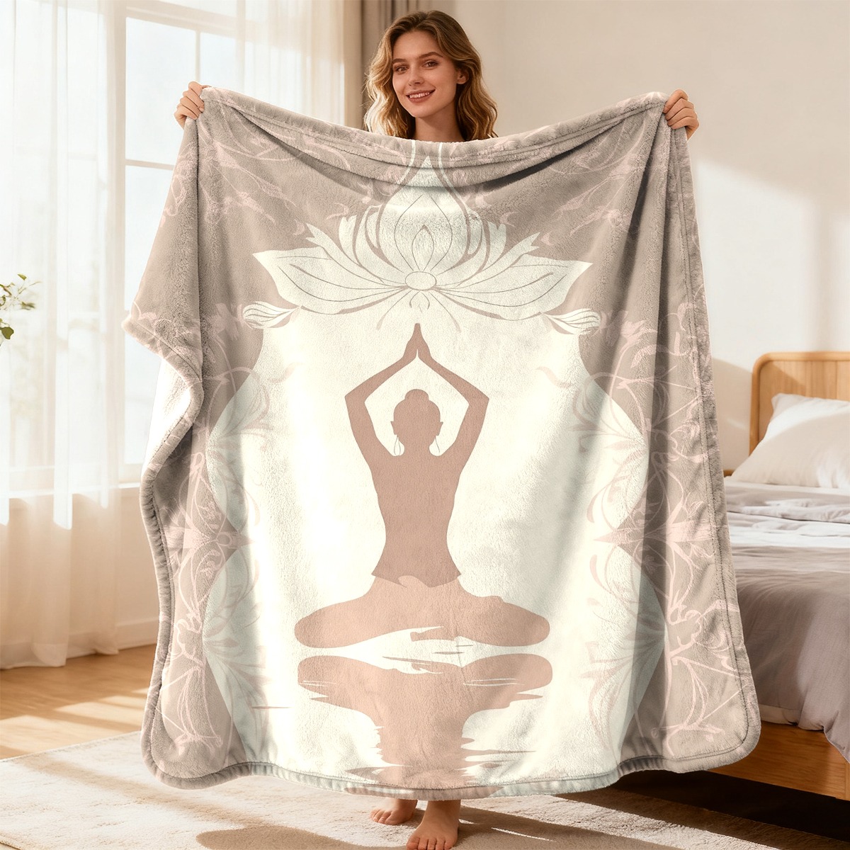 Spa Wellness Luxury - Couverture de méditation de yoga luxueuse