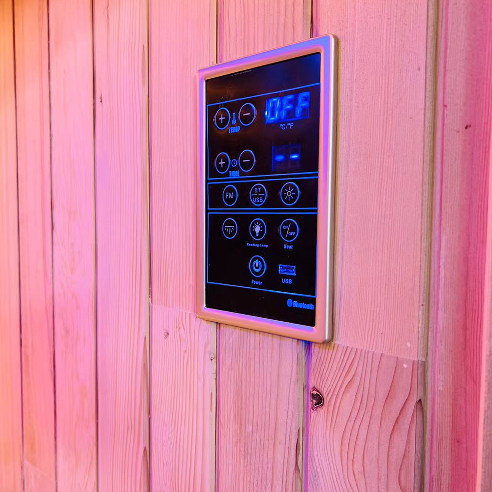 Cabine de sauna en bois massif - Spa Wellness Luxury avis et prix