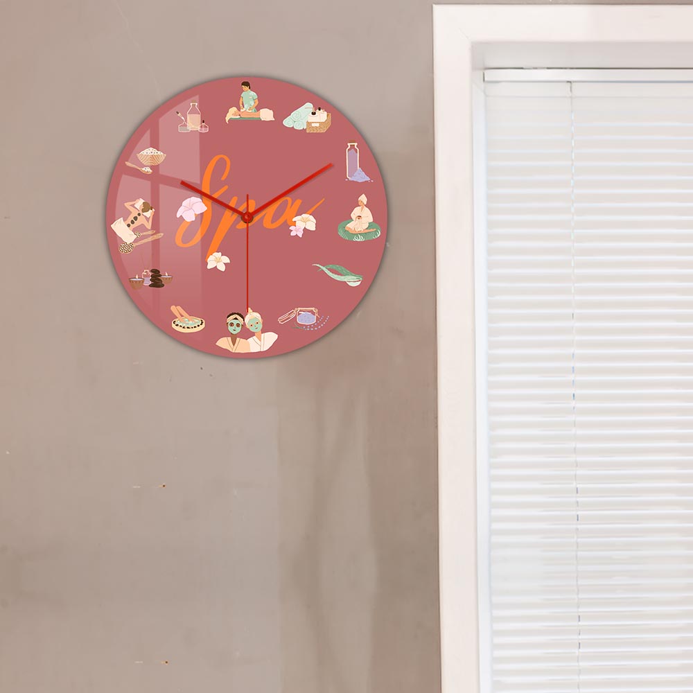 Horloge murale silencieuse à q - Spa Wellness Center avis et prix