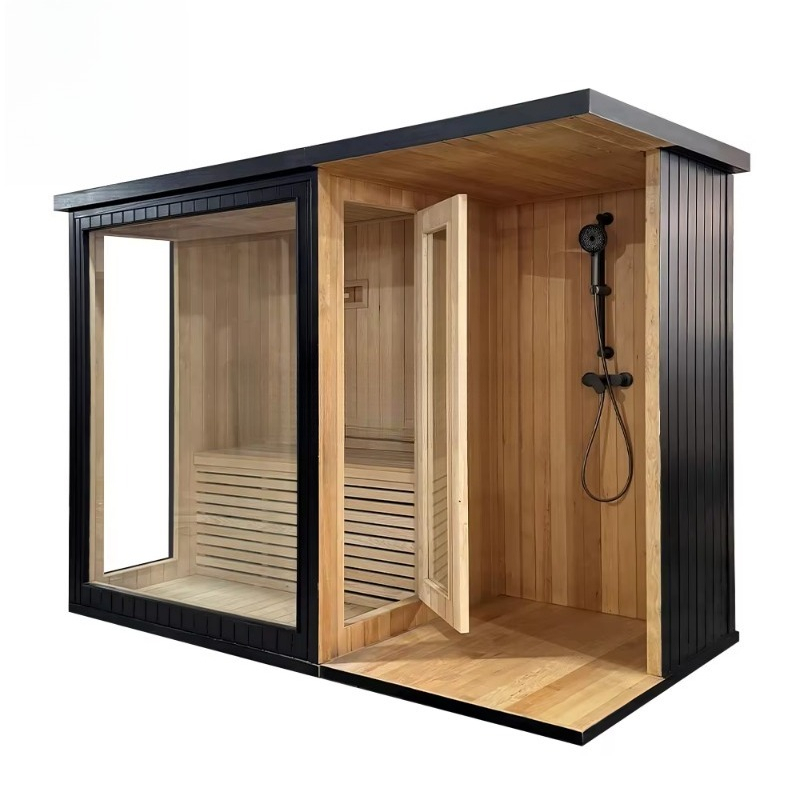 Sauna extérieur de luxe combin - Spa Wellness Luxury avis et prix